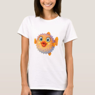 Camiseta Púfaro personalizado con labios de besugo