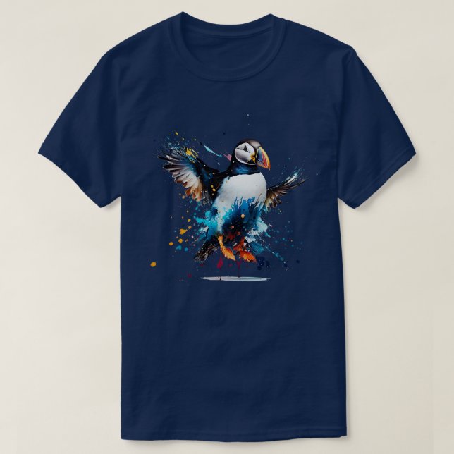 Camiseta Puffin (Diseño del anverso)