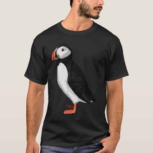 Camiseta Puffin Bird Bird Birdwatcher Animal Biologist (Anverso)