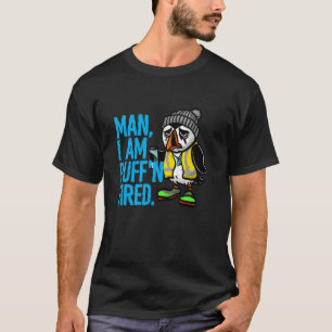 Camiseta Puffin Derrotado Compañero de Trabajo Swagazon Hom