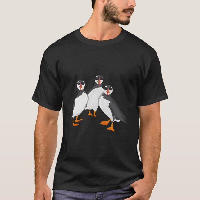 Camiseta Puffin For Iceland Travel I Puffin (Anverso)
