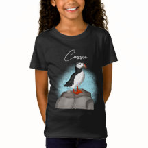 Puffin personalizado dibujado a mano