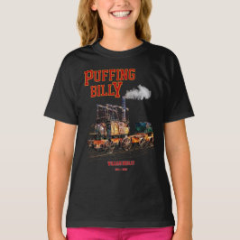 Camiseta Puffing Billy Steam Train English Locomotive