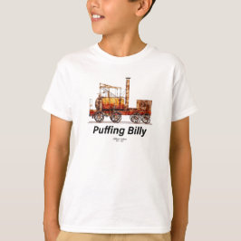 Camiseta Puffing Billy Steam Train English Locomotive