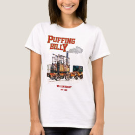 Camiseta Puffing Billy Steam Train English Locomotive