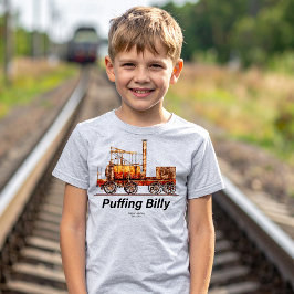 Camiseta Puffing Billy Steam Train English Locomotive