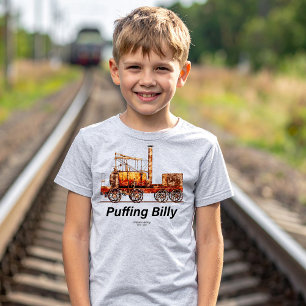 Camiseta Puffing Billy Steam Train English Locomotive