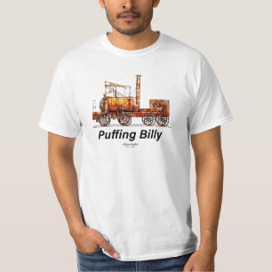 Camiseta Puffing Billy Steam Train English Locomotive