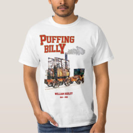 Camiseta Puffing Billy Steam Train English Locomotive