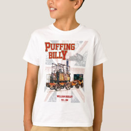 Camiseta Puffing Billy Steam Train English Locomotive