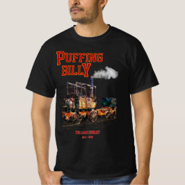 Camiseta Puffing Billy Steam Train English Locomotive