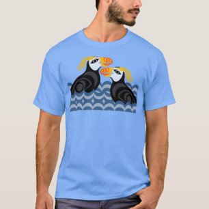 Camiseta Puffins tufted