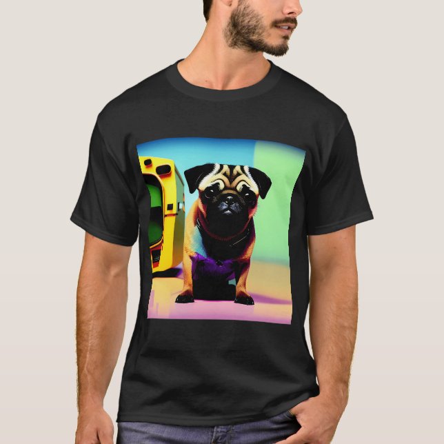 Camiseta pug (Anverso)