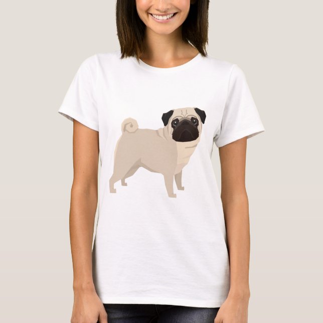 Camiseta Pug (Anverso)
