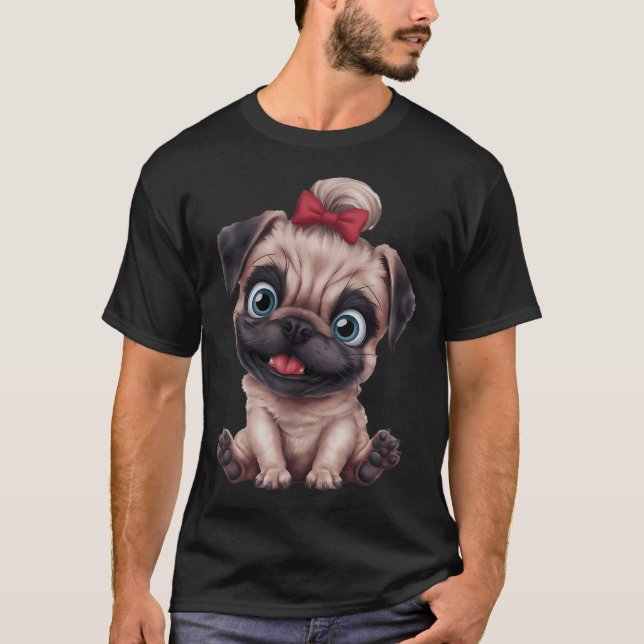 Camiseta pug (Anverso)