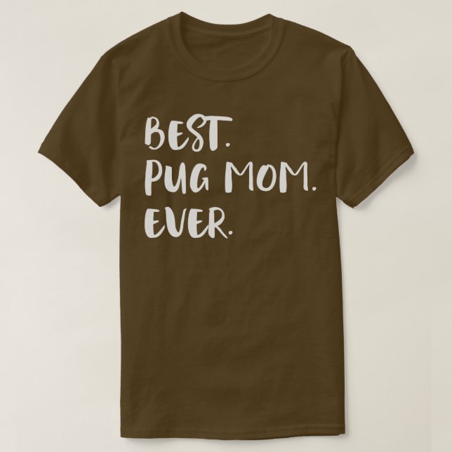 Camiseta Pug (Diseño del anverso)