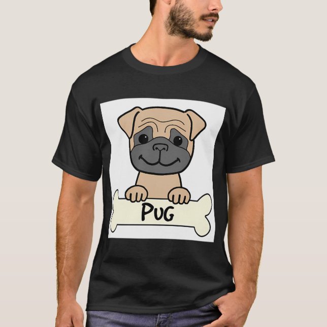 Camiseta Pug (Anverso)