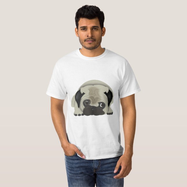 Camiseta Pug (Anverso completo)