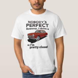 Camiseta Pug 404 Coupe - Nadie es perfecto... pero