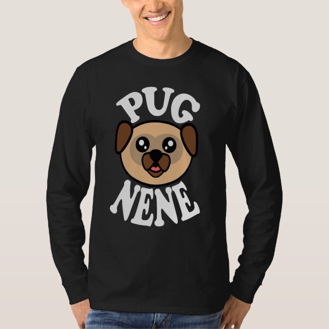 Camiseta Pug adorable Nene (Anverso)