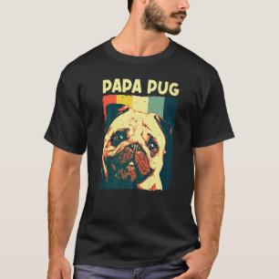 Camiseta Pug Adorable Para Hombres Chicos Mascota Perro Cac