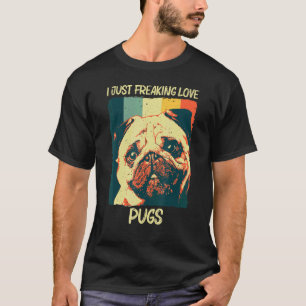 Camiseta Pug Adorable Para Hombres Mujeres Mascota Perro Ca
