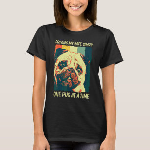 Camiseta Pug Adorable Para Hombres Niños Mascota Perro Cach