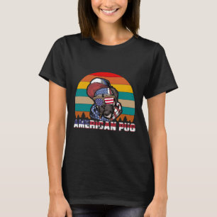 Camiseta Pug Americano 149