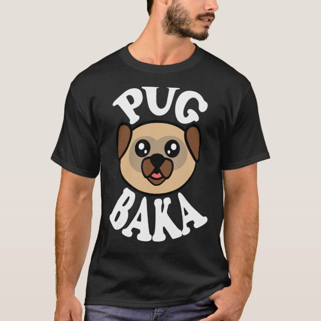 Camiseta Pug Baka Lindo (Anverso)