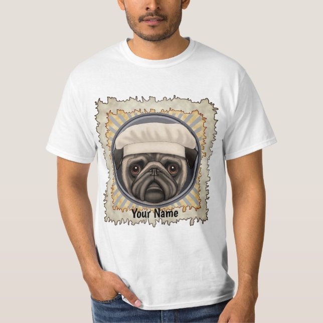 Camiseta Pug Chef (Anverso)