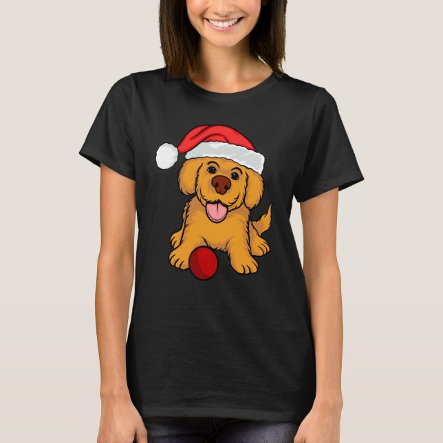 Camiseta Pug Christmas Tree Dog Santa Merry Pugmas (Anverso)
