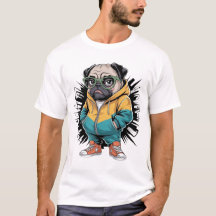 Pug con capucha