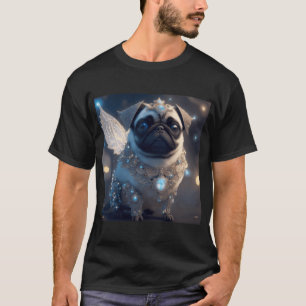 Camiseta Pug Con Joyas Arte Inspirado En Razas De Perros