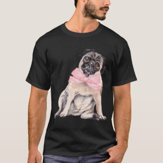 Camiseta Pug Coqueta