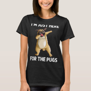 Camiseta Pug Cuadros Para Hombres Mujeres Perro Púbico Masc
