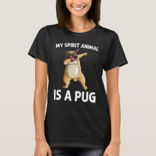 Camiseta Pug Cuadros Para Hombres Mujeres Perro Púbico Masc