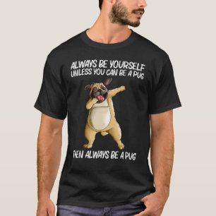 Camiseta Pug Cuadros Para Hombres Mujeres Perro Púbico Masc