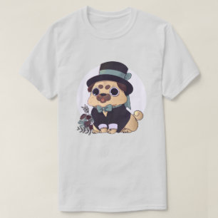 Camiseta Pug. cuajo