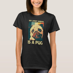 Camiseta Pug Cute Para Hombres Mujeres Mascota Perro Cachor