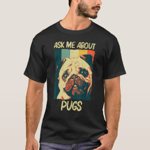 Camiseta Pug Cute Para Hombres Mujeres Mascota Perro Cachor