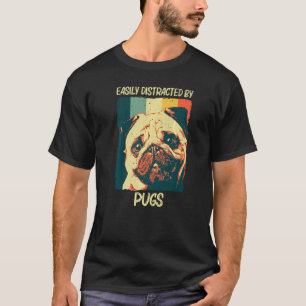 Camiseta Pug Cute Para Hombres Mujeres Mascota Perro Cachor