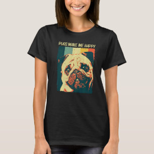 Camiseta Pug Cute Para Hombres Mujeres Mascota Perro Cachor