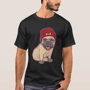 Camiseta Pug Cute Para Mamá Mujeres Rama Perro Mascota Pug 