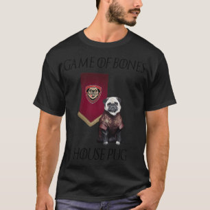 Camiseta Pug de casa