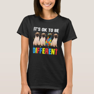 Camiseta Pug de Concienciación sobre el Autismo para Papá P