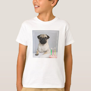 Camiseta Pug de cumpleaños
