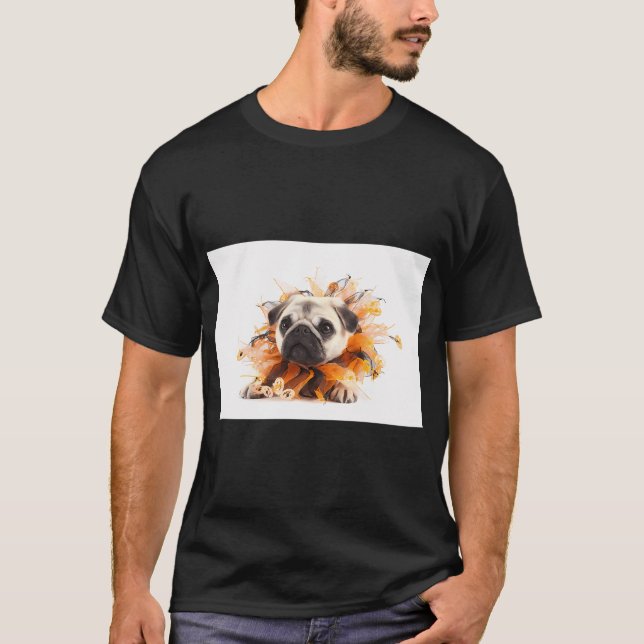 Camiseta Pug de Halloween (Anverso)