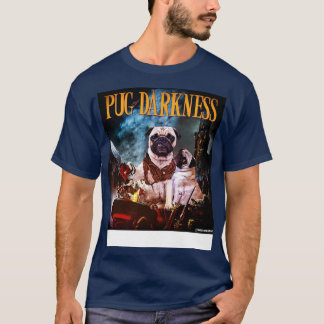 Camiseta Pug de la oscuridad