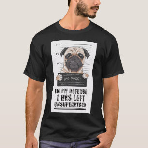 Camiseta Pug de Papel Higiénico