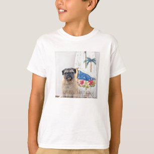 Camiseta Pug de superficie